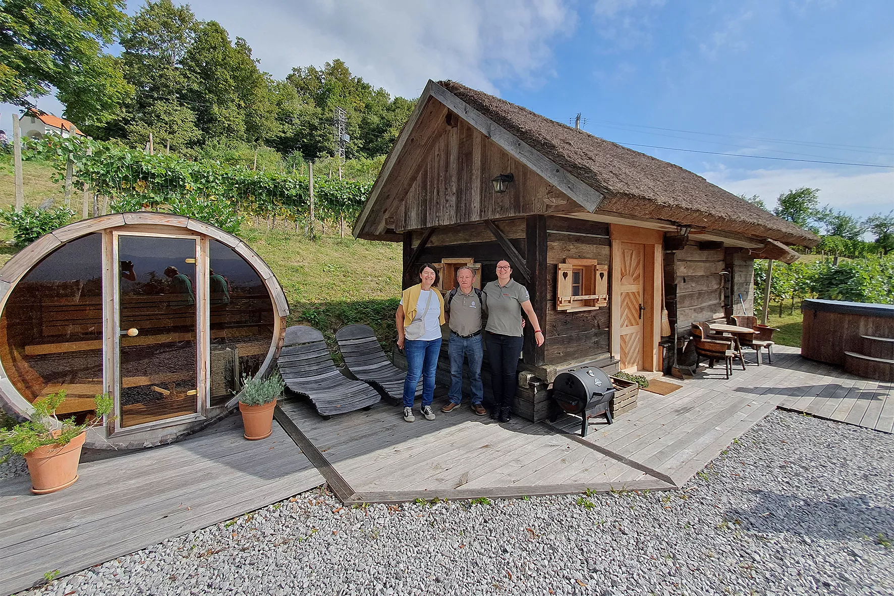 Strokovne ekskurzije po Dolenjski se je udeležil tudi muzej Lesarius - kot turistični ponudnik
