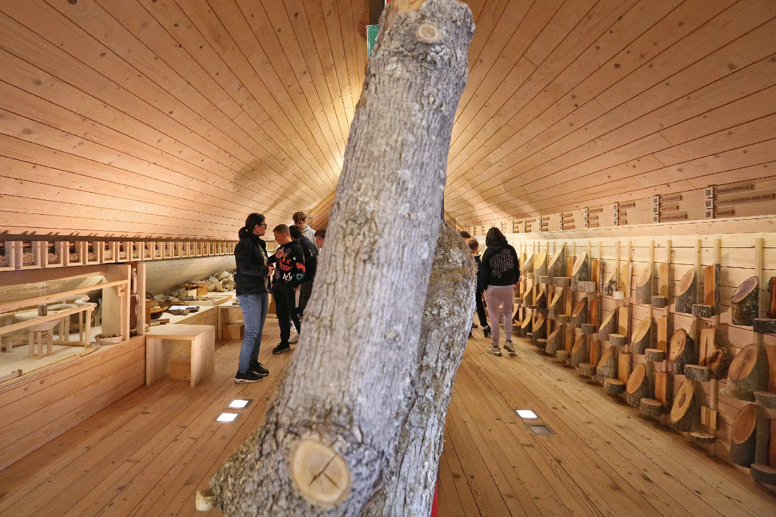 29.10.2025_Tehnika in kreativa_LESARIUS (5) Delavnice v muzeju Lesarius so del projekta Kreativa in tehnika za mlade, ki ga sofinancirata Evropska unija in Republika Slovenija v okviru Strateškega načrta skupne kmetijske politike 2023–2027 preko LAS Srce Slovenije.