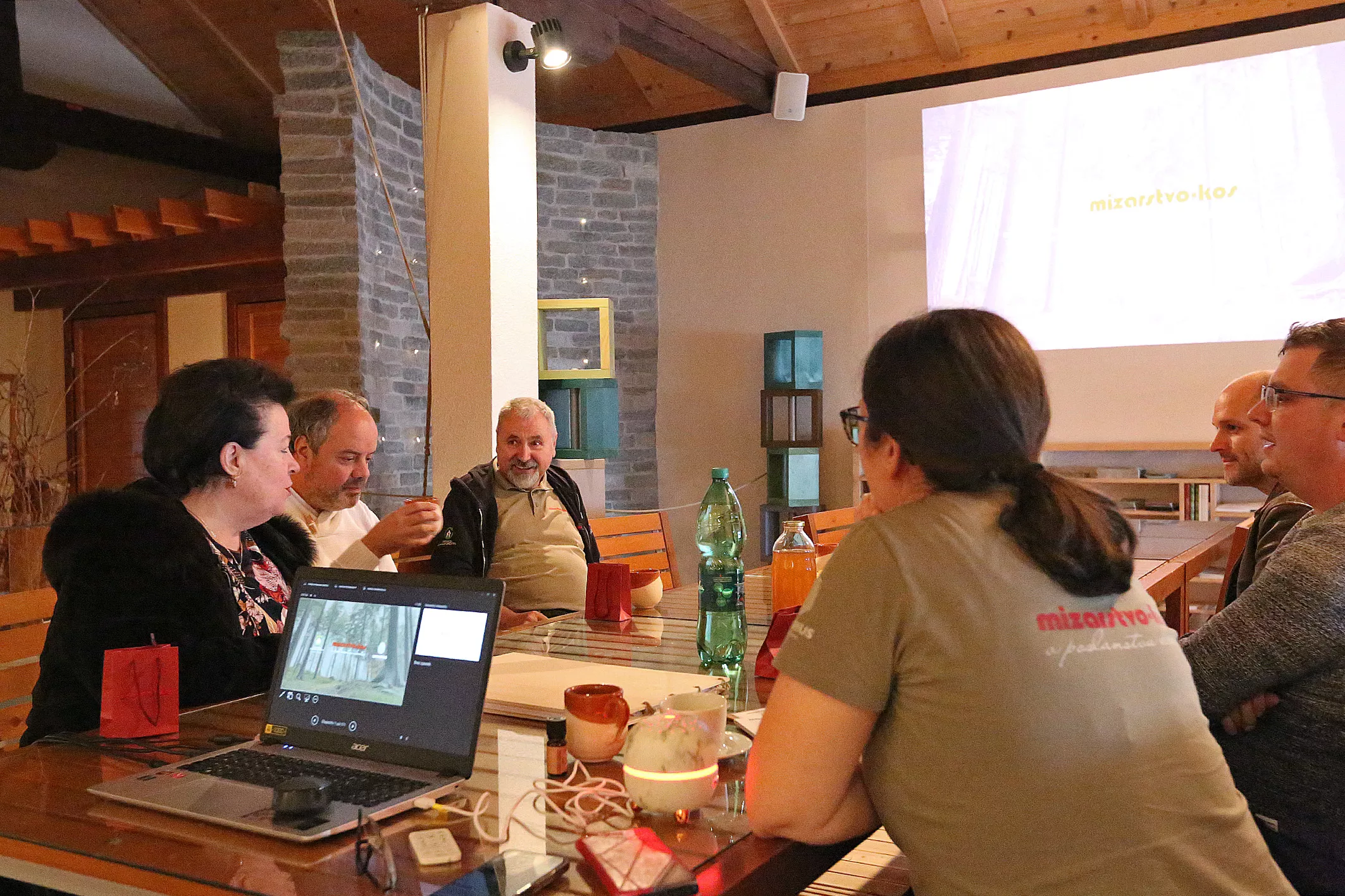 Prednovoletno srečanje članov poslovne skupine Centra za zunanjo ureditev na Veliki Preski