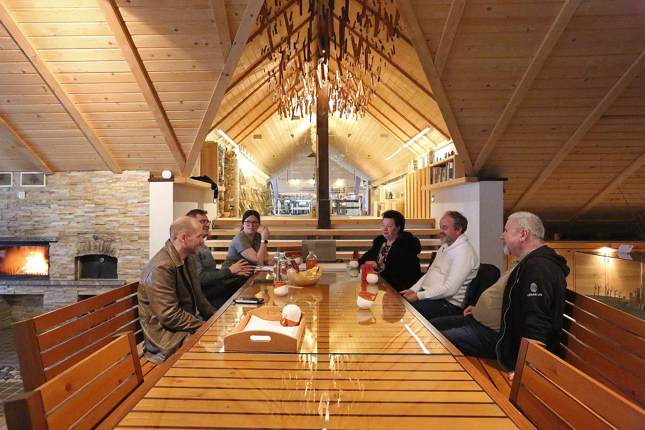 Prednovoletno srečanje članov poslovne skupine Centra za zunanjo ureditev na Veliki Preski