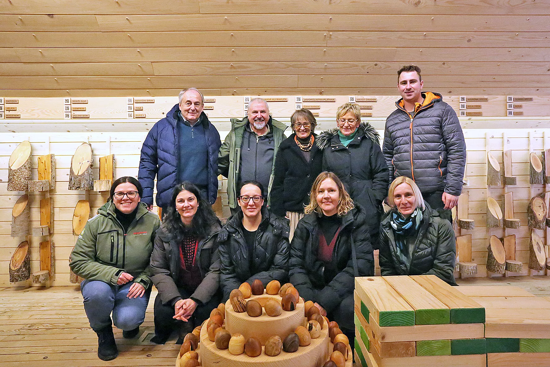 Spoznavno srečanje za zagon pilotskega projekta Lesena Doba_08.01 (2) Spoznavno srečanje treh LAS-ov za postavitev pilotskega projekta Lesena doba