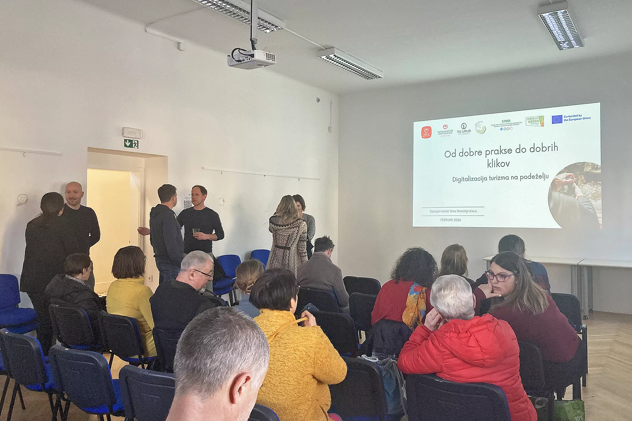 Projekt Vetrne orgle je predstavila Petra Kos, direktorica Centra za zunanjo ureditev d.o.o. Predstavila je poslovno-strateški dokument, ki je temelj za razvoj destinacije.