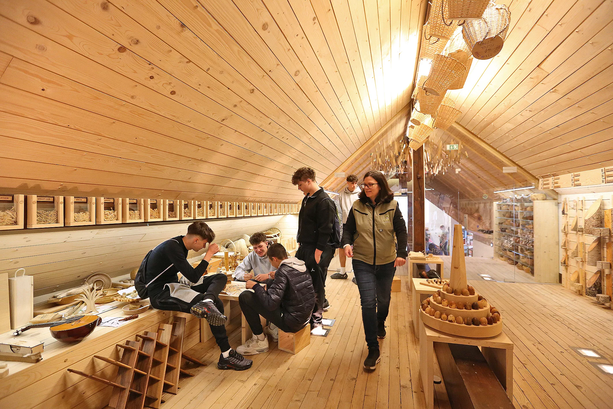 SGLVŠ_Novo mesto (15) Obisk dijakov iz Srednje gradbene, lesarske in vzgojiteljske Srednje šole Novo mesto