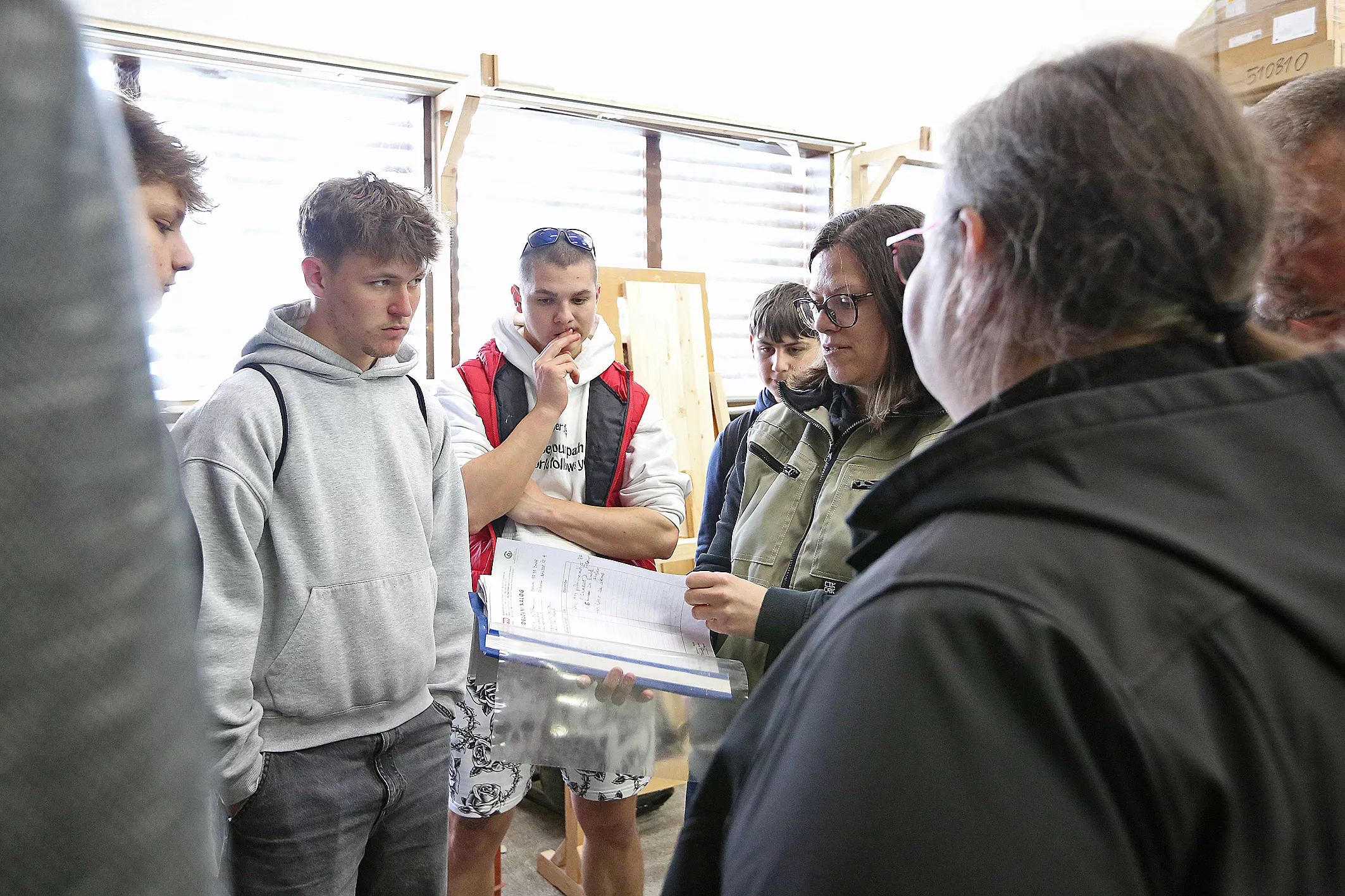 Obisk dijakov iz Srednje gradbene, lesarske in vzgojiteljske Srednje šole Novo mesto