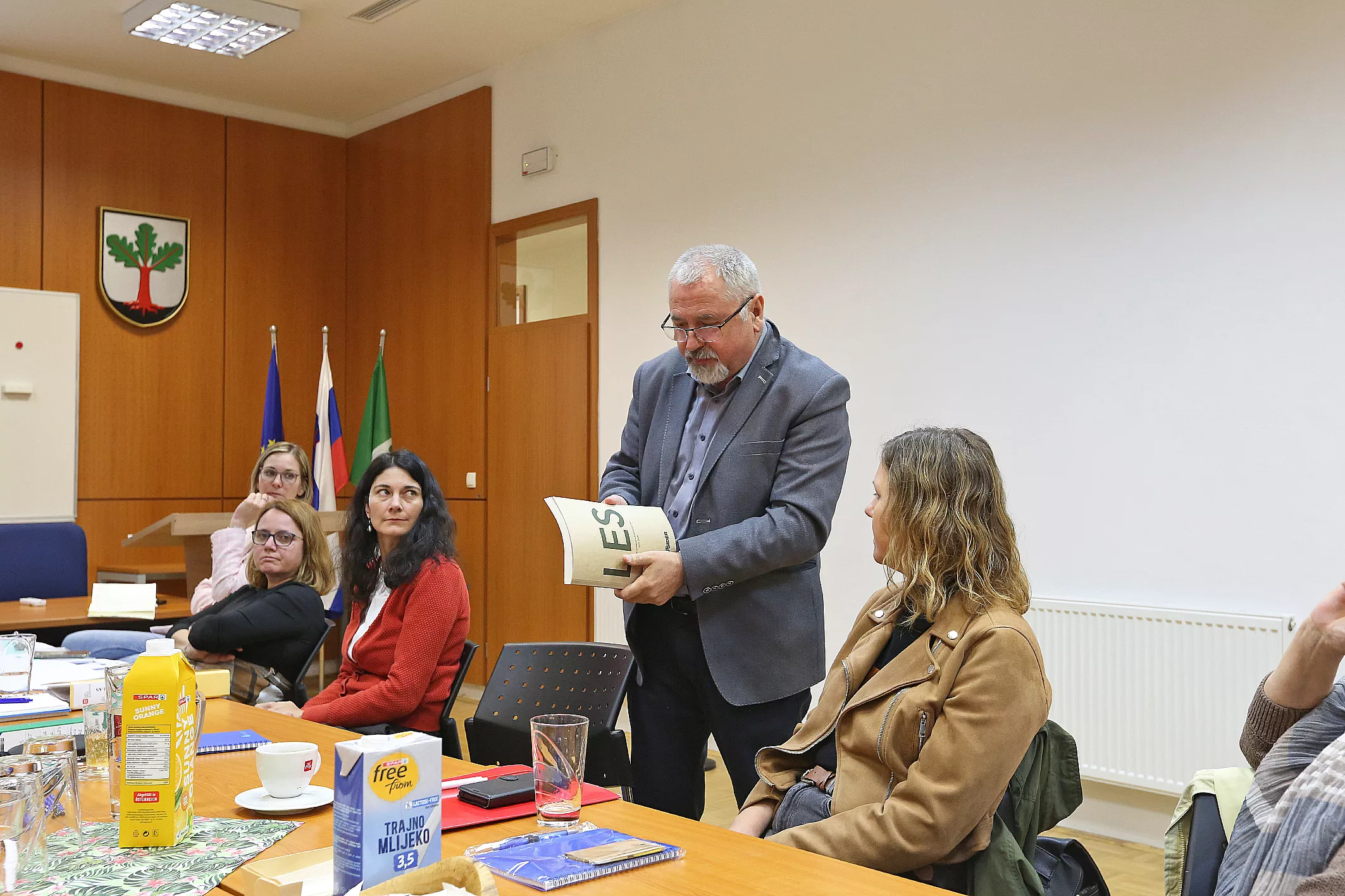 Začenja se projekt Lesena doba, srečanje treh LAS-ov in vključenih partnerjev je potekalo v Hrastniku.