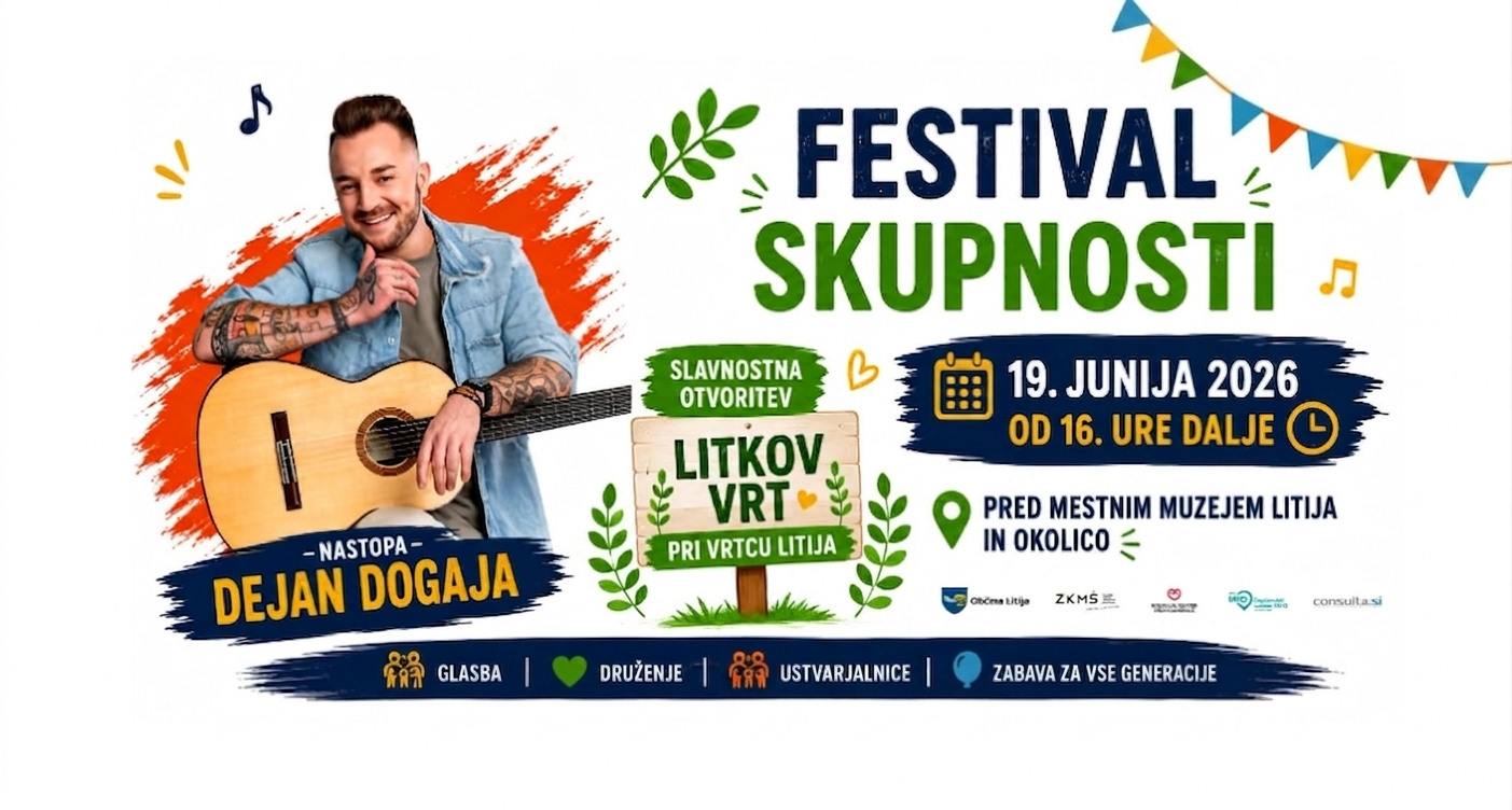 Festival skupnosti Litija, 19. junij 2026