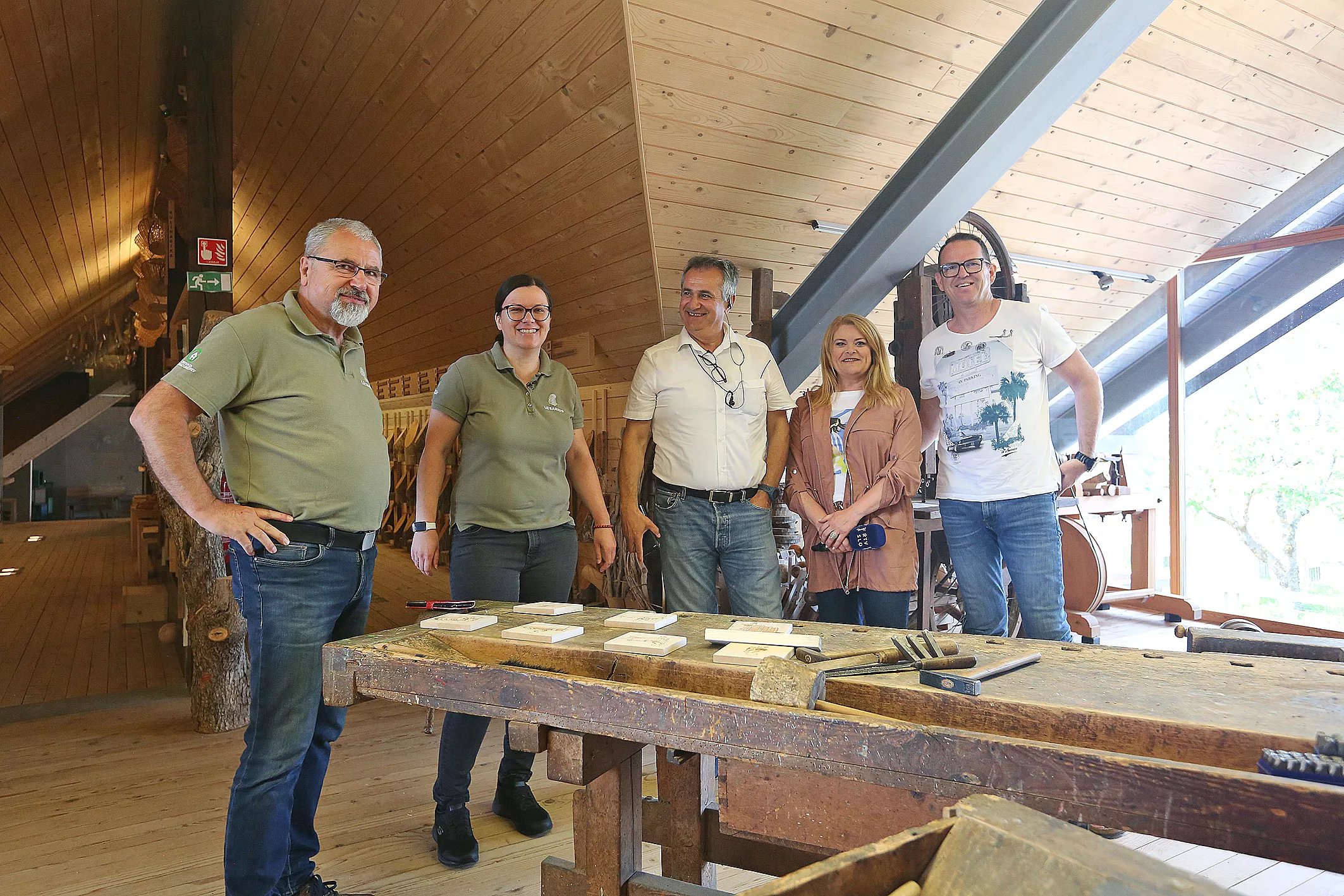 Lesarius_snemanje oddaje Dobro jutro_vklop v živo_ (1) Snemanja oddaje Dobro jutro v Lesariusu na Veliki Preski, 17. 06. 2026