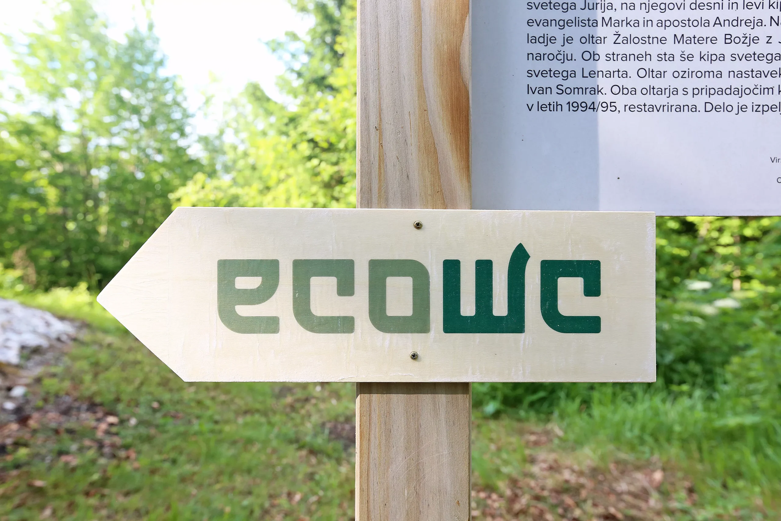 Prototip EcoWC_Glinjek (11) Prototip EcoWC postavljen na Glinjeku pri Polšniku