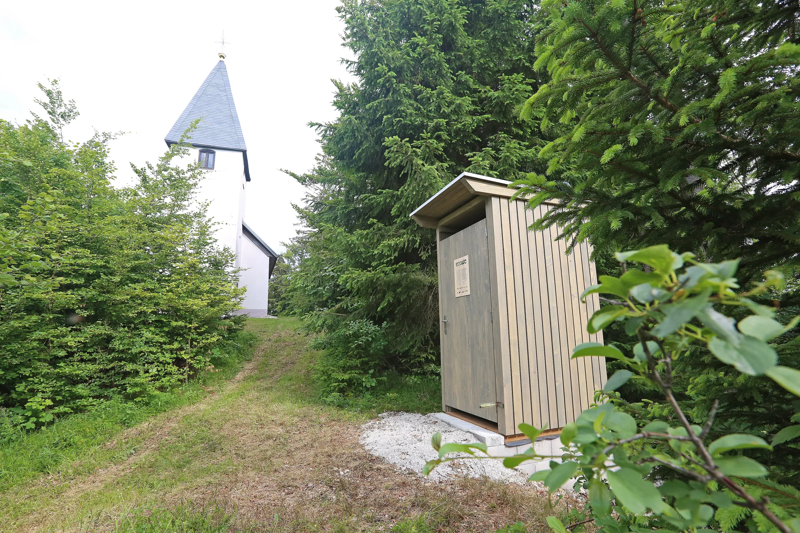 Prototip EcoWC_Glinjek (3) Prototip EcoWC postavljen na Glinjeku pri Polšniku
