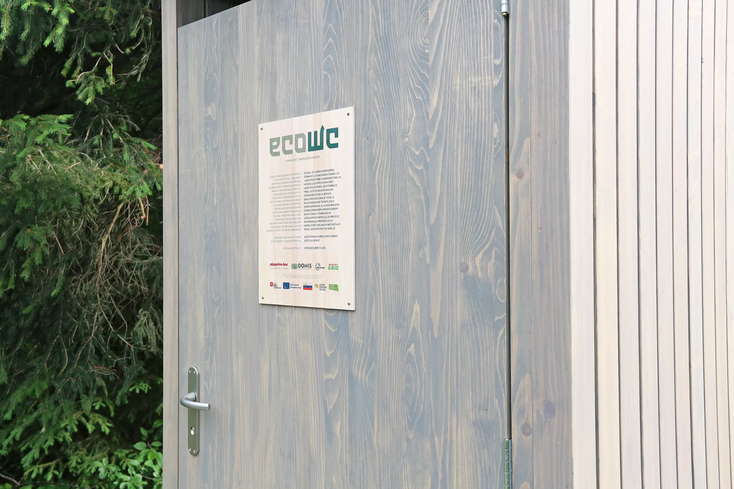 Prototip EcoWC_Glinjek (4) Prototip EcoWC postavljen na Glinjeku pri Polšniku