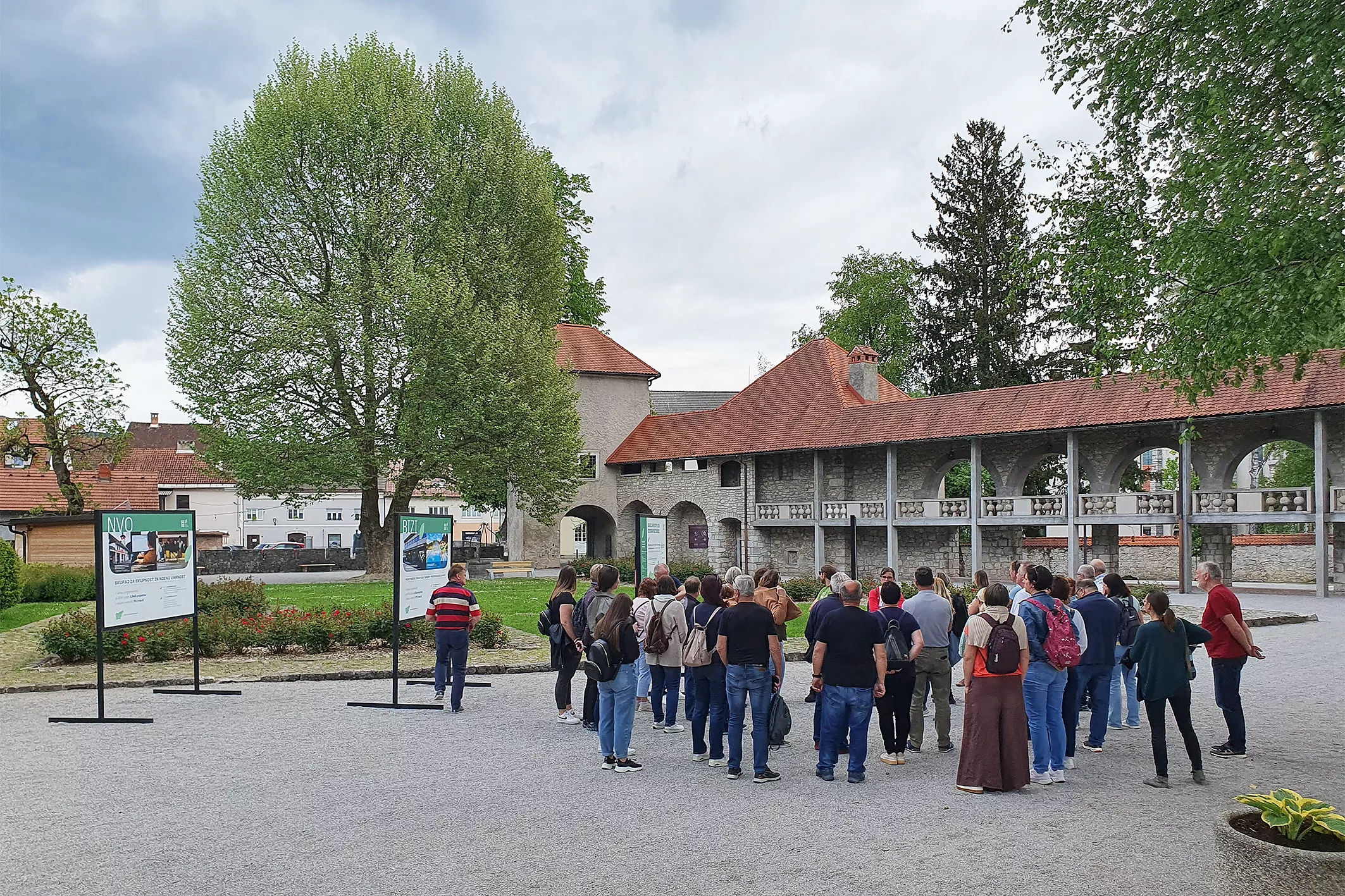 Strokovna ekskurzija LAS Srce Slovenije se je podala na območje LAS Po poteh dediščine od Turjaka do Kolpe