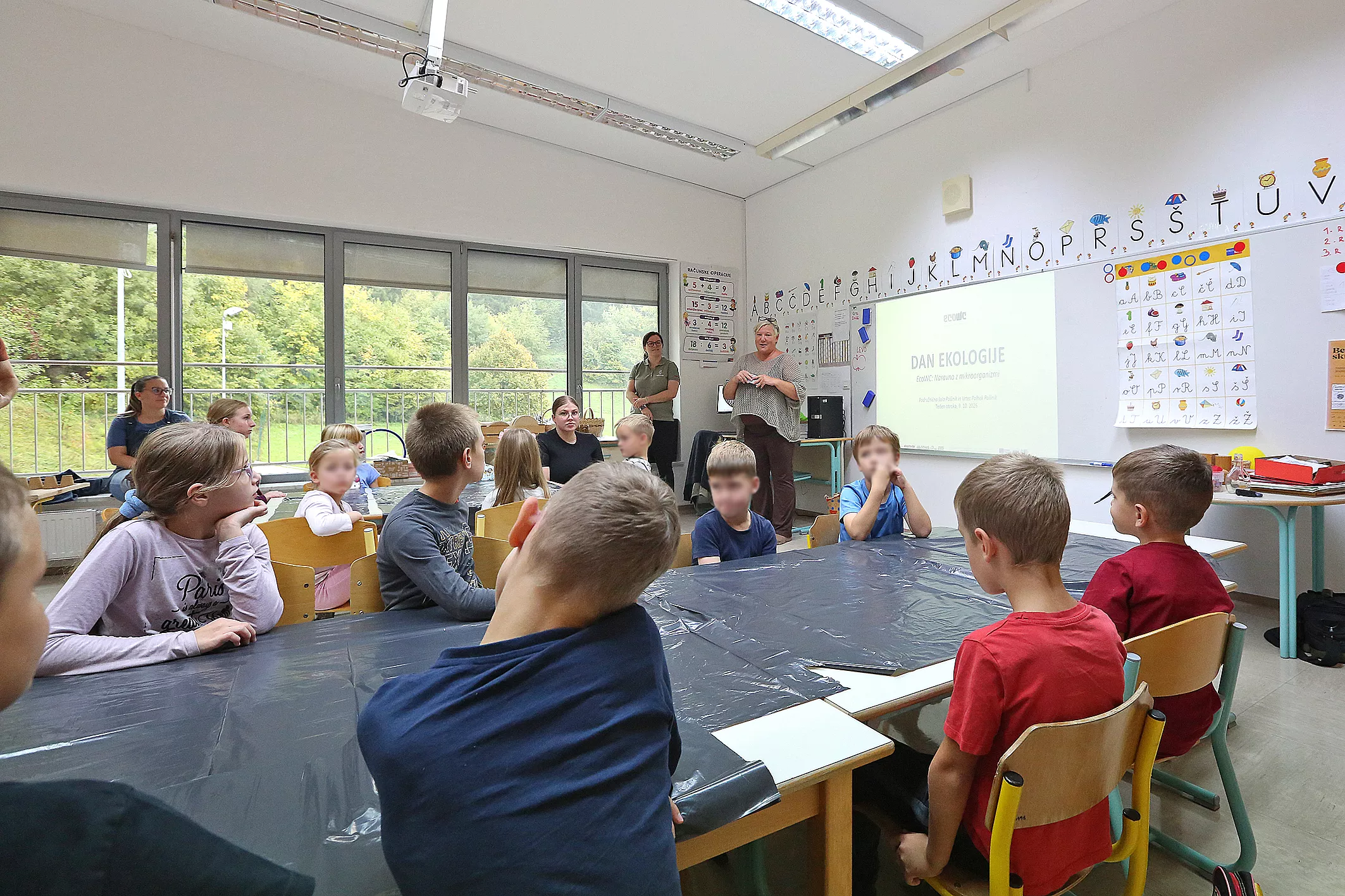 Eco(WC)logija (4) Dan ekologije in predstavitev kompostnega stranišča EcoWC v Podružnični šoli Polšnik in Vrtcu Polhek Polšnik